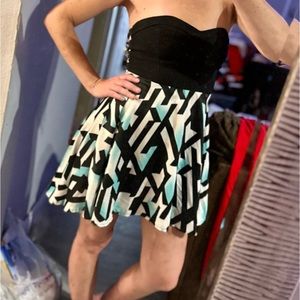 Super cute & fun bandage club dress High/Low